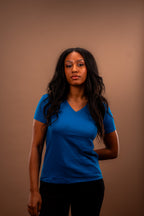 T-shirt pima - L'indispensable Col V