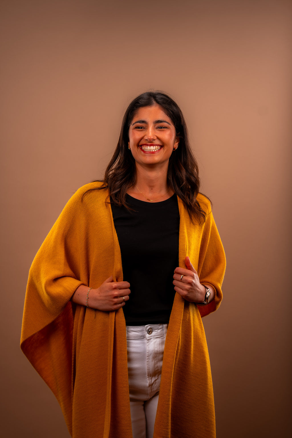 Le Châle classique - Mélange Alpaga et douceur