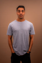 T-shirt col rond 100% coton pima