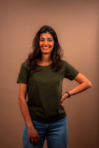 Le T-Shirt Col Rond – 100% Coton Pima