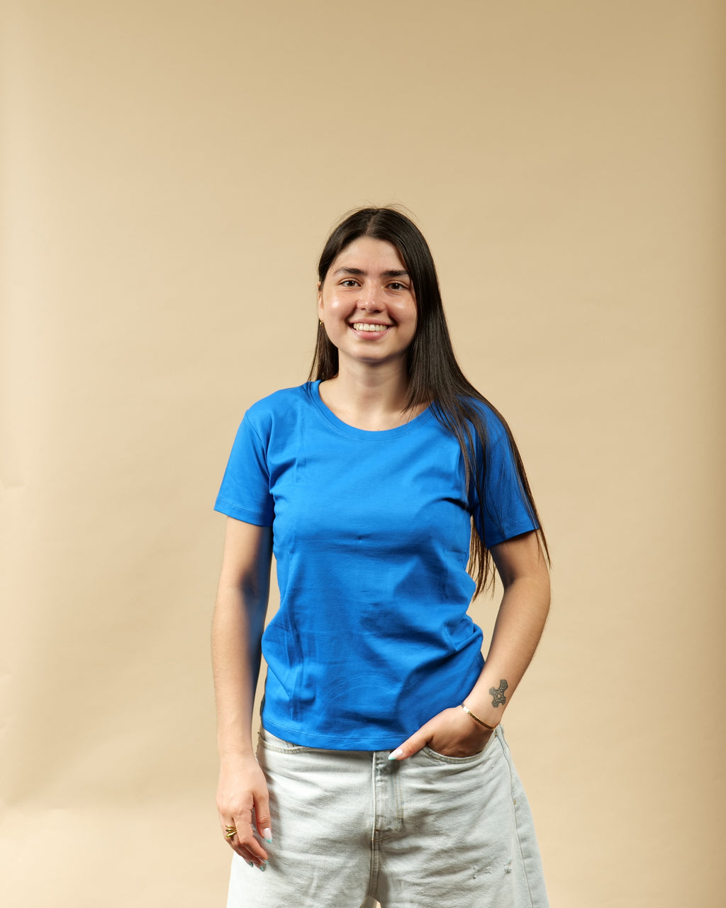 T-Shirt Col Rond – 100% Coton Pima du Pérou